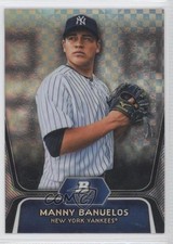 2012 Bowman Platinum Prospects X-Fractor Manny Banuelos #BPP3 9cp