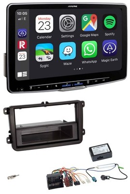 Alpine CAN-Bus USB Bluetooth DAB Autoradio für VW T6 2015-2019 schwarz