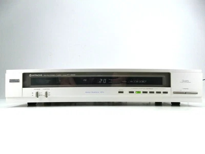 Hitachi FT-4500 AM FM Stereo Tuner digitale Anzeige Silberfront Preset Hi-6365 - Bild 1 von 4