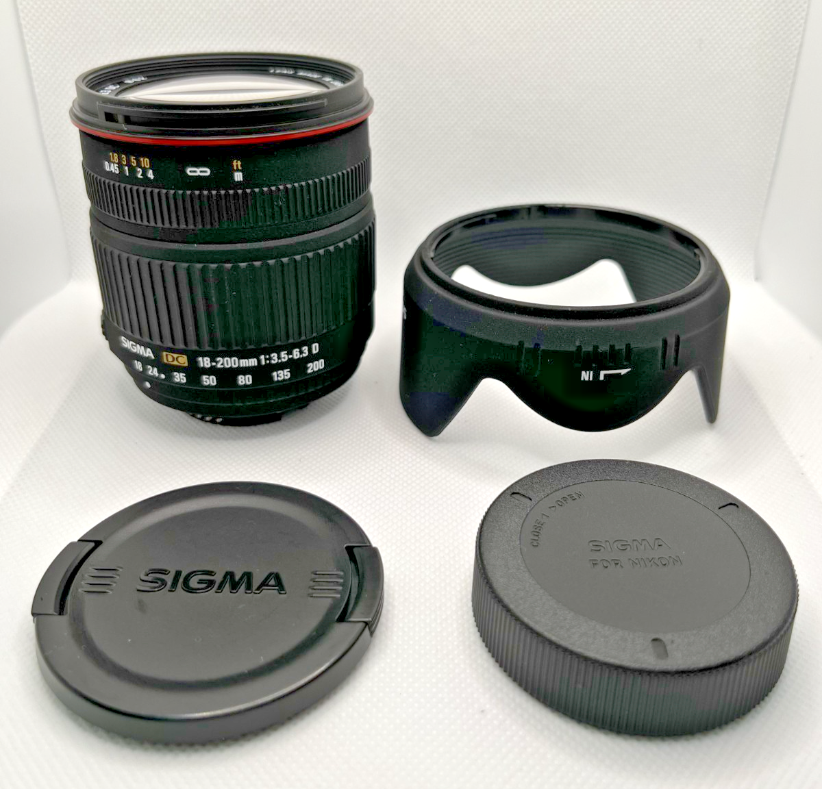Near Mint] SIGMA 18-200mm f/3.5-6.3 DC for Nikon Af From Japan