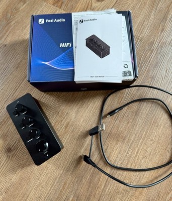 Fosi Audio SK01 Kopfhörerverstärker und Vorverstärker Heim Stereo Verstärker