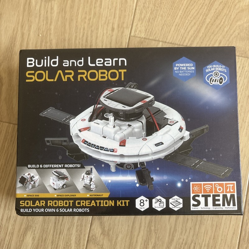 STEM Build and Learn Solar Robot Creation Kit Solar Powered Educational