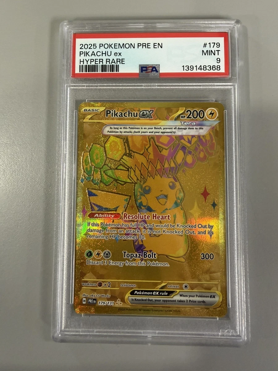 Pikachu Pokémon TCG Professional Sports Authenticator (PSA) Grade