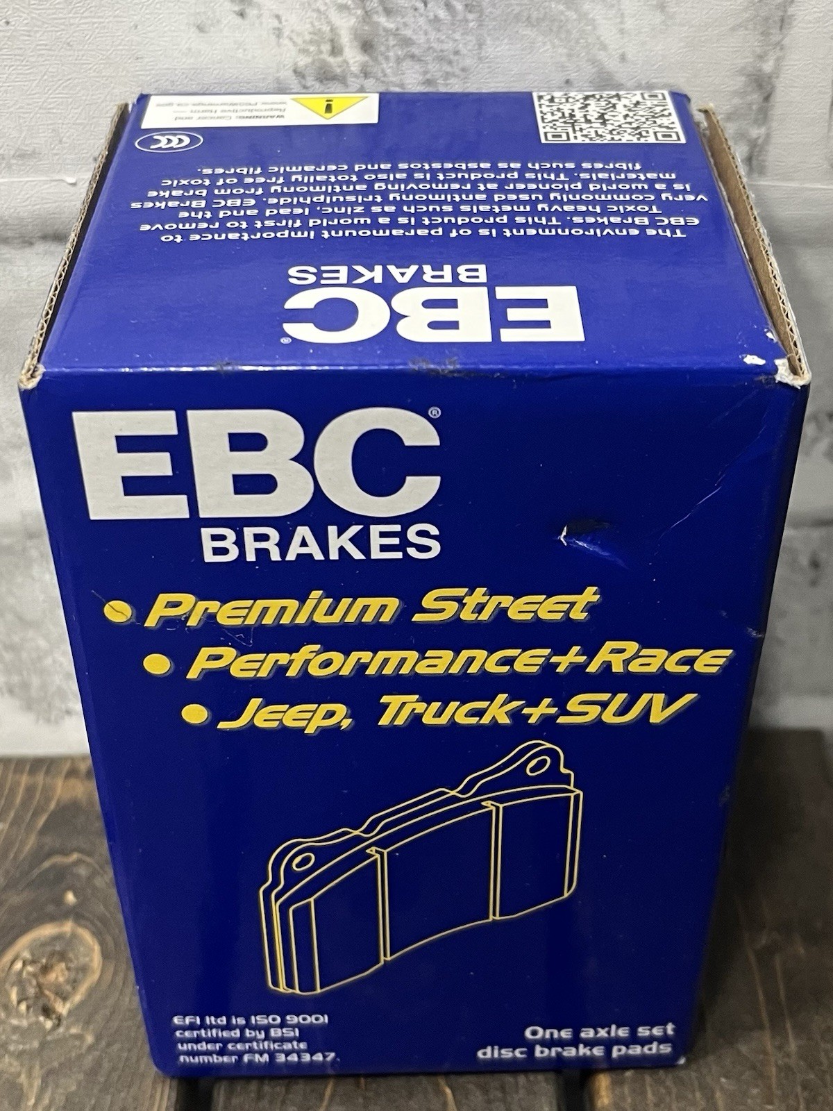 EBC Brakes DP41193R Yellowstuff Rear Brake Pads for Acura/Honda Accord Civic NEW