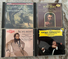 Franz Schubert - Set of 4 CDs - Symphonies No. 4.5.8.9, plus Mass in G major VG