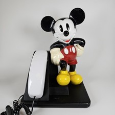 Vintage AT&T 210 Mickey Mouse Corded Telephone Works