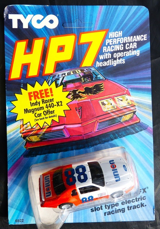 HO Vintage TYCO  HP-7 Slot Car #6922 FORD THUNDERBIRD 76 UNION, factory sealed