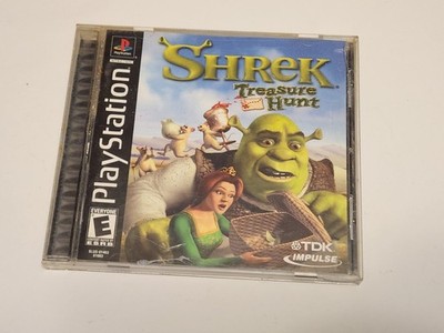 Shrek: Treasure Hunt (Sony PlayStation 1, 2002) PS1