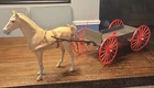 Vintage Marx JOHNNY WEST BEST OF THE WEST Buckboard WAGON With Horse Rare!