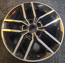 Qty 1 Jeep Black Milled Reconditioned Wheel Rim 18x8 For 2017-20 Cherokee