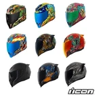 Icon Airflite Full Face Street Motorcycle Helmet - Pick Size & Color