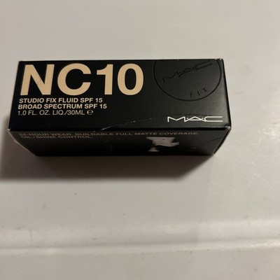 MAC studio fix fluid SPF 15 broad specturm new in box 1oz select your shade