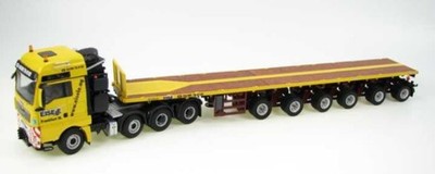 WSI - MAN TGX XXL 8x4 with 6 Axle Bed EISELE - 1/50 - WSI9623