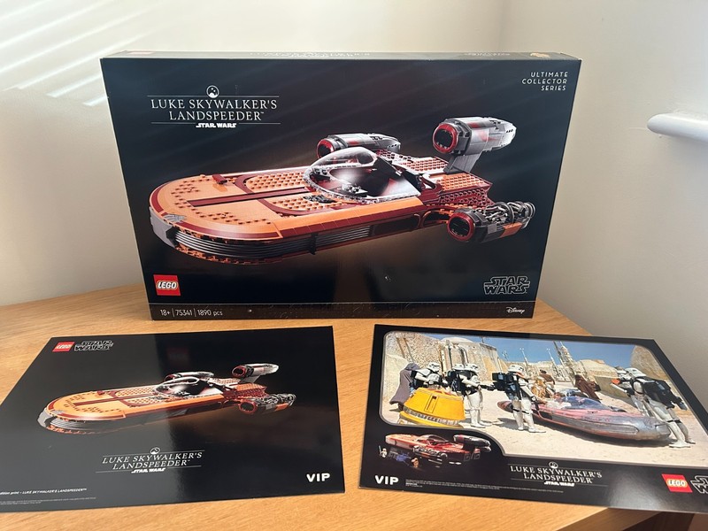 LEGO Star Wars Luke Skywalker's Landspeeder Set 75341 BNIB SEALED
