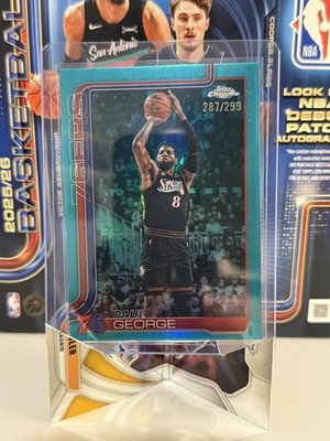 2026-27 Topps Chrome Update Paul George /299