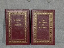 Easton Press Heroes of History & The Lessons ...