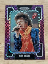 Panini Rolling Stones MICK JAGGER #52 Purple Power Prizm /25 Limited Print