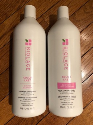 Matrix Biolage ColorLast Shampoo & Conditioner Set 33.8oz Each BRAND NEW