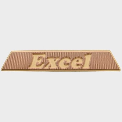 Excel Boat Embossed Raised Decal 169634 | 17 3/4 Inch Foam Rubber