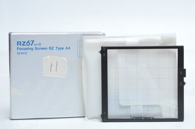 Mamiya RZ Type Checker/Grid (Glass & Frame Only without Ground Focusing Screen)
