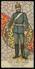 Kinney - 'Military Series (N224)' (1890) - #421 - Foreign Types - Germany - F...