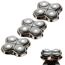 Shaver PRO 4 Head Replacement Blades - Compatible with Skull Shaver Pitbull, But