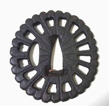 TSUBAIron TsubaHand guard for Japanese Wakizashi sword#781