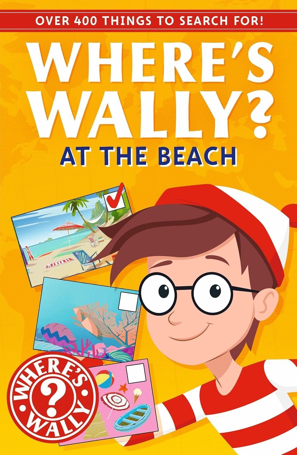 At The Beach : A Search And Find Spotter Guide Activity Book For Kids Age 5+ With Over 400 Things To Spot The Ultimate Travel Book With Fun Puzzles, Challenges And Activities Where's Wally? - Image 2