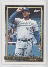1992 Topps Gold Winner Edwin Nunez #352 3a3