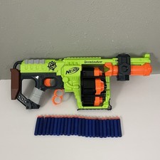 Nerf Zombie Strike Doominator Dominator 24 Dart Gun Zombie Blaster with Ammo