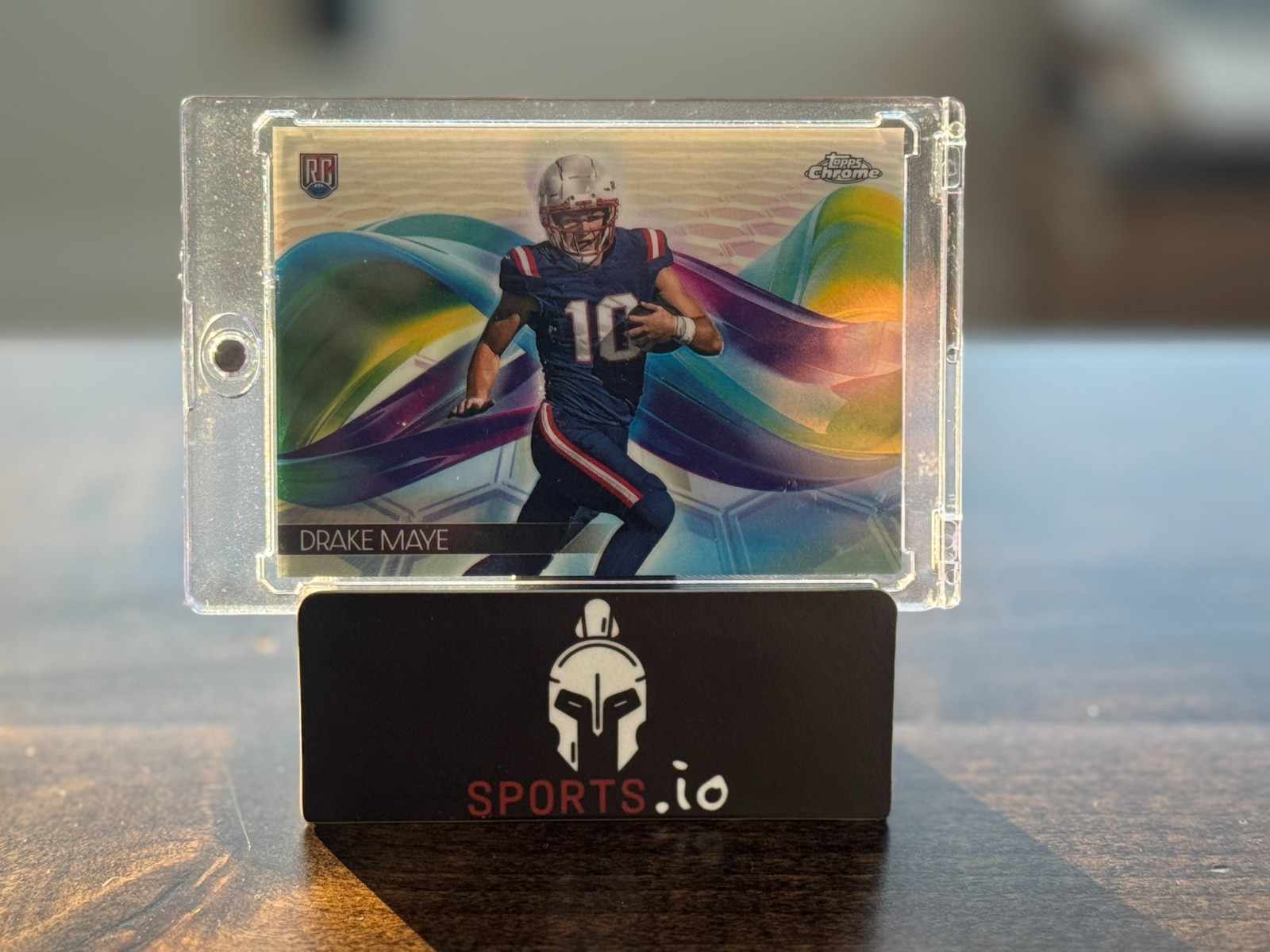 2024 Topps Chrome - Drake Maye HELIX CASE HIT! #H-9 (RC)