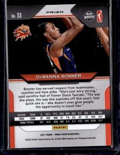 2021 Panini Prizm WNBA #53 DeWanna Bonner Prizms Purple #/99