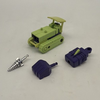 Vintage Green And Purple G1 Transformers Bonecrusher Incomplete!