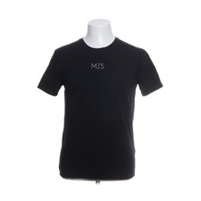 Selected Homme, T-shirt, Taille : S, Noir, Coton Bio, Imprimé, Homme #mj1