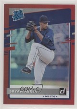 2020 Panini Donruss Rated Rookie Holo Red Bryan Abreu #31 Rookie RC z7h