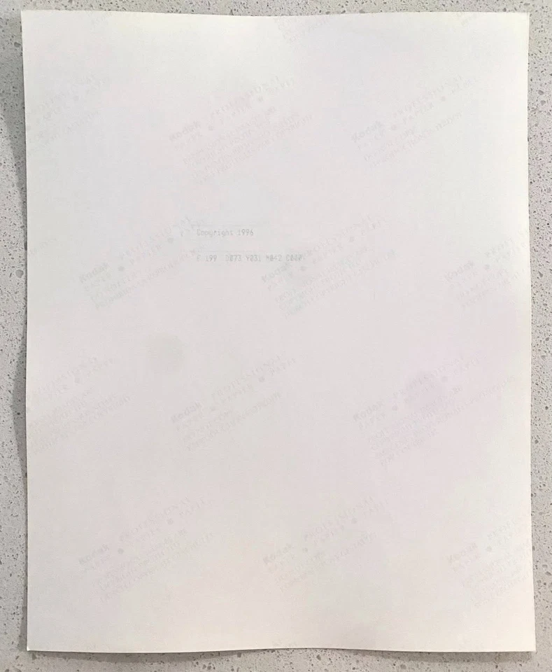 1996 Frank Thomas "Thomas' Pre-Season Focus in 1996" Type 1 Original Photo - Image 2 of 2