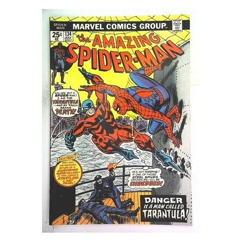 Amazing Spider-Man #134 - 1963 series Marvel comics VF minus [l^