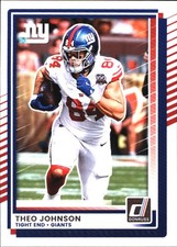 2025 Donruss Theo Johnson #211 New York Giants