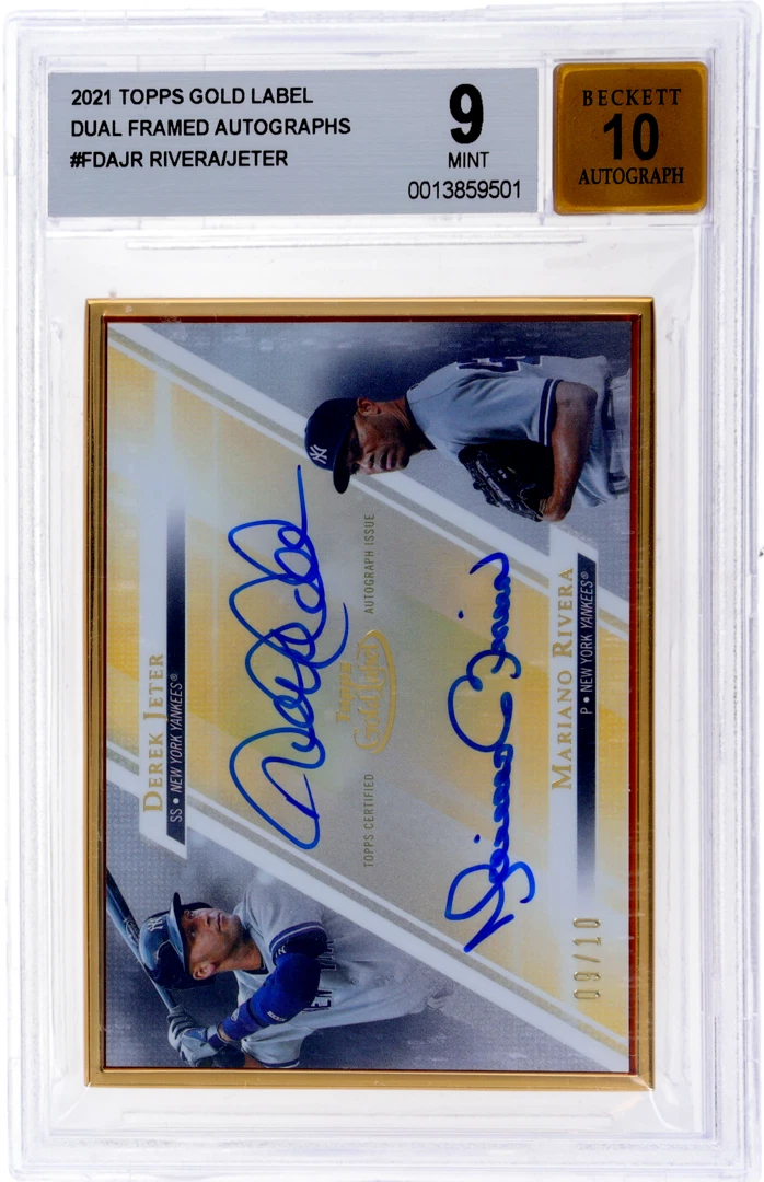 Derek Jeter Baseball Serial Numbered Sports Trading Cards
