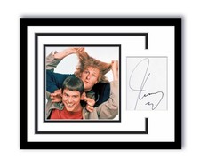 Dumb & Dumber Jim Carrey Autographed Signed 11x14 Framed Photo ACOA