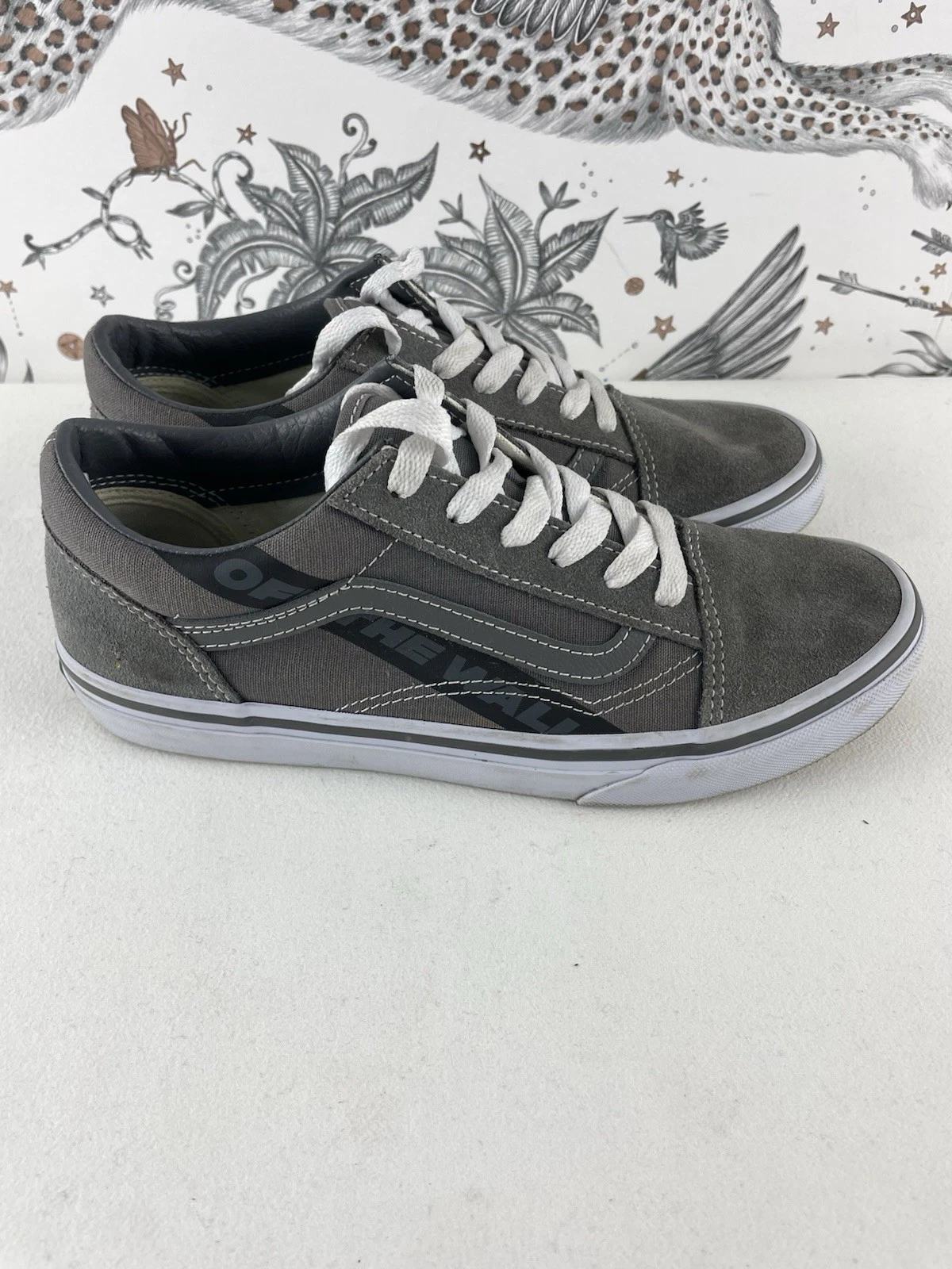 Scarpe da pattinaggio Vans Oldol Skoole grigie tag 5 5 5 3 US5 6 5taglio detta fuorie