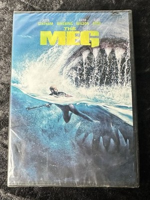 The Meg NEW Sealed DVD Jason Statham, Ruby Rose, 2018 Shark Movie Widescreen