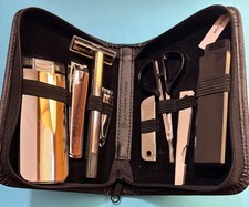 8 PCs—Cunard - Seabourn logo Unisex Vanity Travel Toiletry  Kit - NEW 