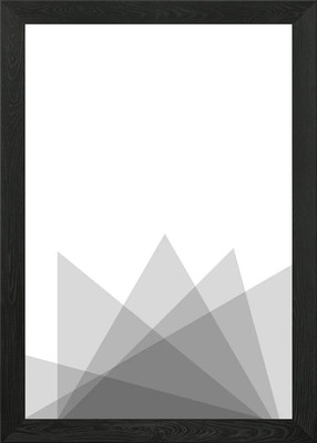 Farbverlauf Abstrakt Gerahmtes Wandbild Poster Leinwanddruck Bild