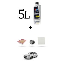 Hoffcar Set Service 3 Filter Und 5L ÖL FüR Audi A3 (8YA, 8YS) 35 Tfsi Hybrid 1