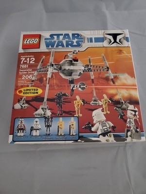 LEGO Star Wars Set: 7681 Separatist Spider Droid /New/Sealed