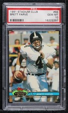 1991 Topps Stadium Club Brett Favre #94 Rookie RC HOF 7r6