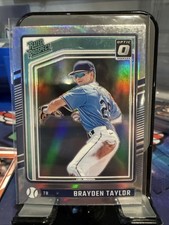 2024 Panini Donruss - Optic Rated Prospects Holo Prizm #171 Brayden Taylor (RC)