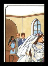 1983 Panini Barbie Sticker Card 89 The Most Romantic Day BXCP14