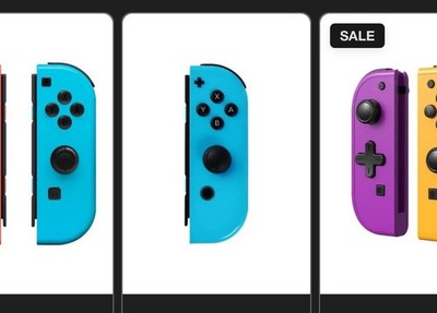 Nintendo Switch Joy-Con Controller Right Side Blue